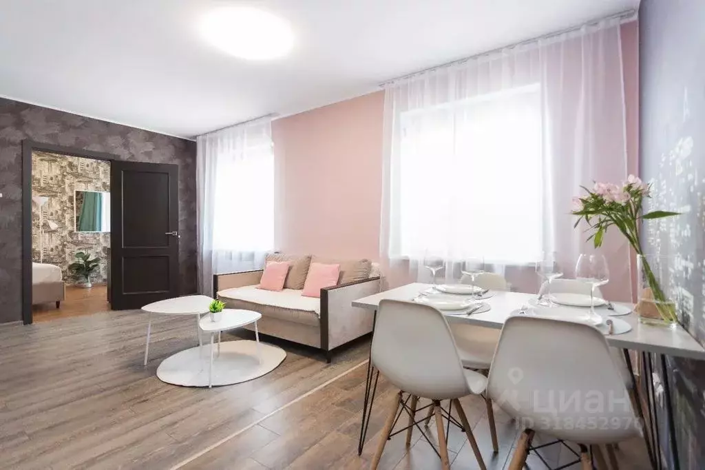 1-к кв. Карелия, Петрозаводск ул. Энтузиастов, 15 (38.0 м) - Фото 0
