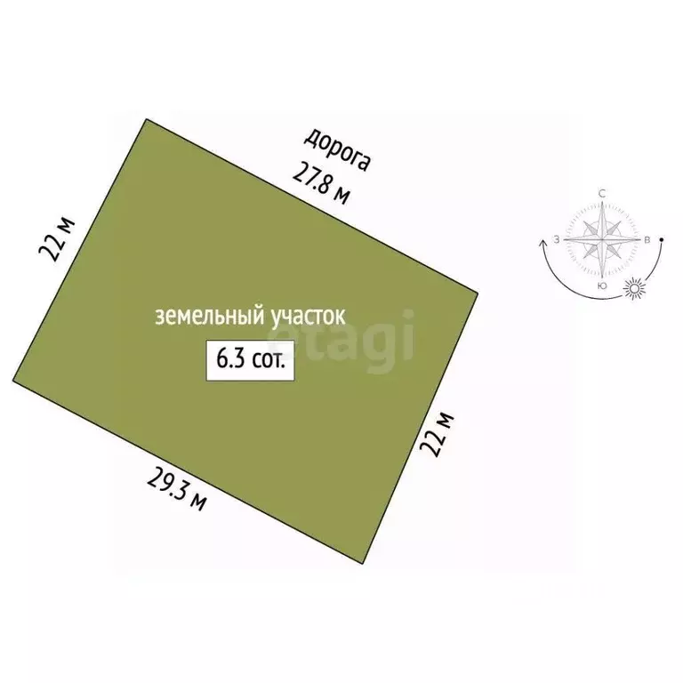 Участок в Крым, Симферопольский район, Добровское с/пос, с. Пионерское ... - Фото 2