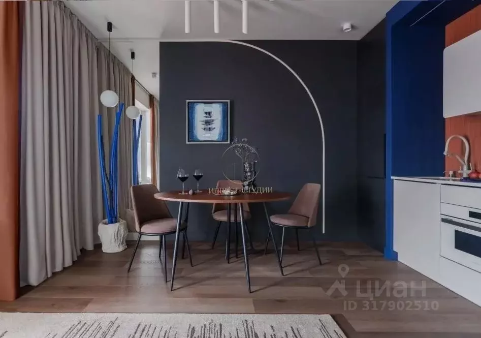 Студия Санкт-Петербург ул. Радищева, 8 (21.3 м) - Фото 1