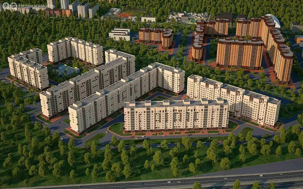 3-комнатная квартира: посёлок Мебельной Фабрики, Рассветная улица, 3 ... - Фото 0
