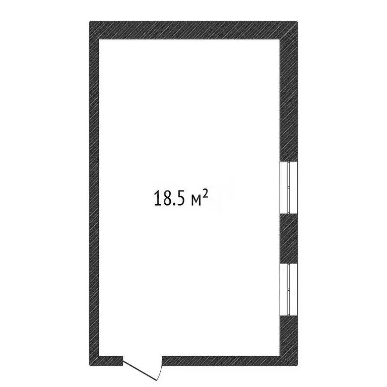 Квартира-студия: Нижний Новгород, улица Бекетова, 8 (18.5 м) - Фото 0