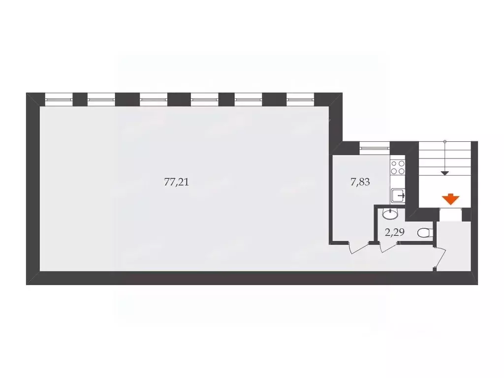 Офис в Санкт-Петербург Фурштатская ул., 17 (103 м) - Фото 2