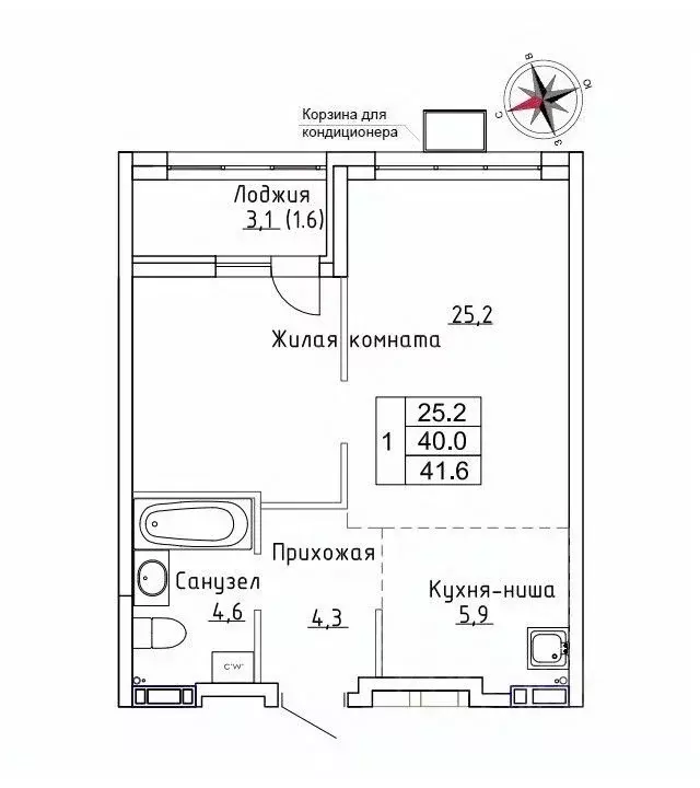 1-к кв. Приморский край, Надеждинский район, пос. Новый ул. Ленина, ... - Фото 0