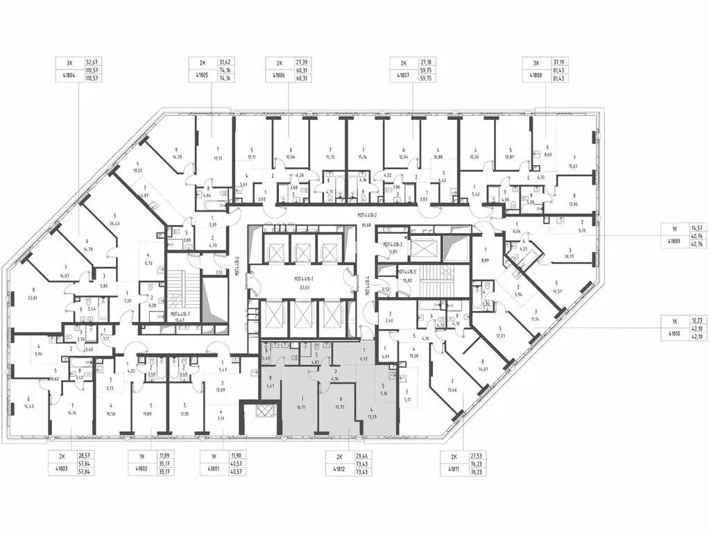 2-комнатная квартира: Москва, 3-й Силикатный проезд, 10с8 (73.43 м) - Фото 0