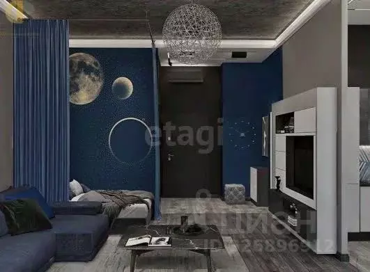 Студия Калужская область, Калуга ул. Минская, 39 (30.0 м) - Фото 1