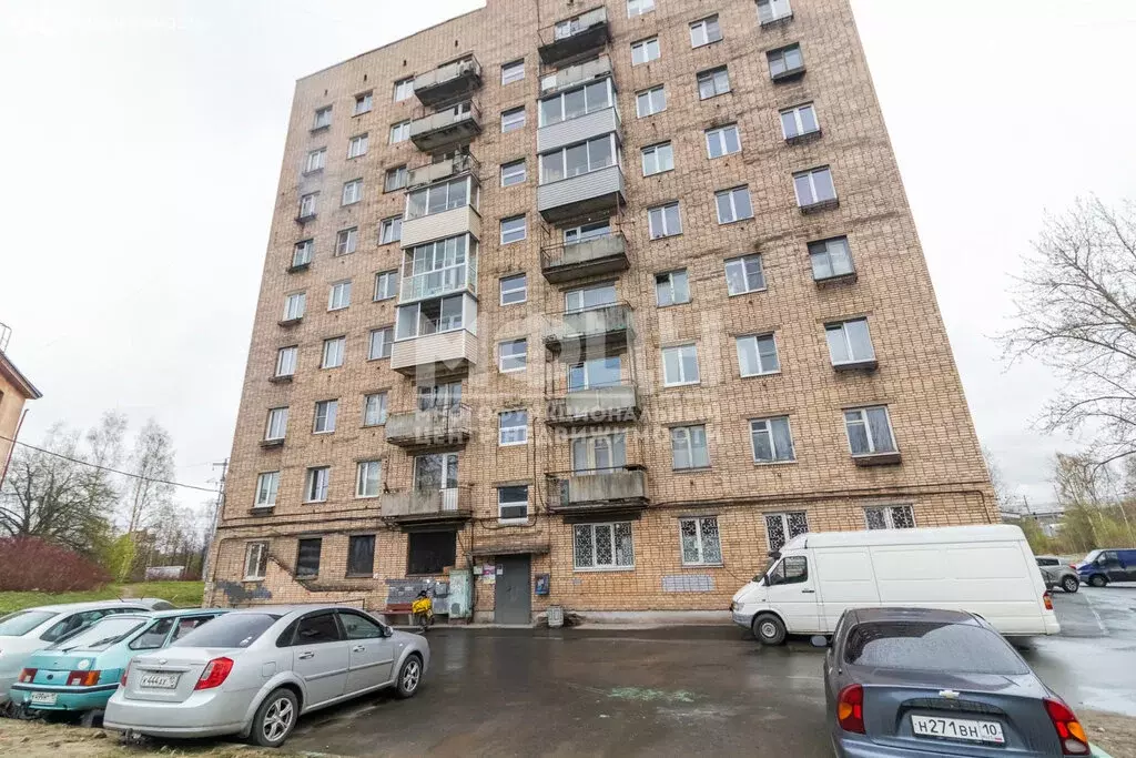 1-комнатная квартира: Петрозаводск, улица Фрунзе, 2 (32.8 м) - Фото 0