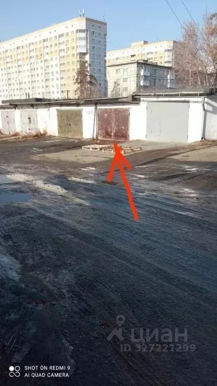 Гараж в Свердловская область, Сысертский муниципальный округ, пос. ... - Фото 1