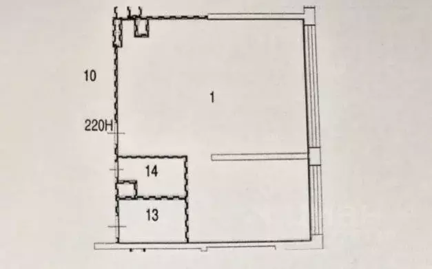 Торговая площадь в Москва Новогиреевская ул., 5Ак2 (72 м) - Фото 1