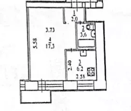 1-к кв. Архангельская область, Архангельск Садовая ул., 4 (29.1 м) - Фото 1