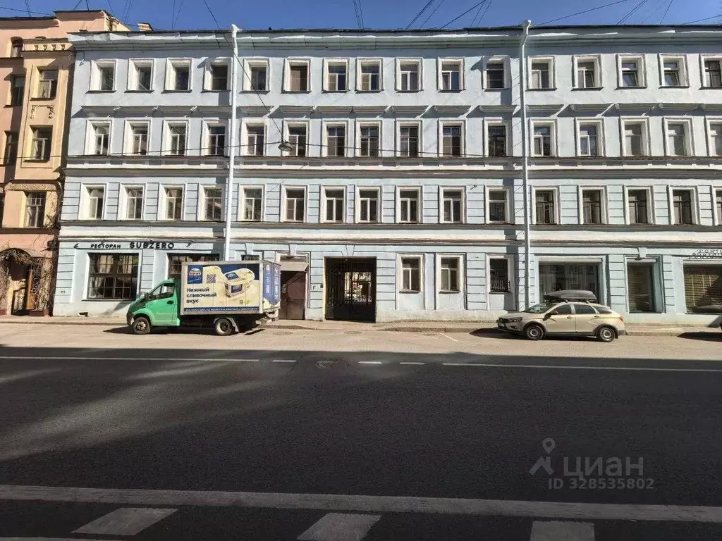 2-к кв. Санкт-Петербург ул. Большая Зеленина, 19 (66.0 м) - Фото 1