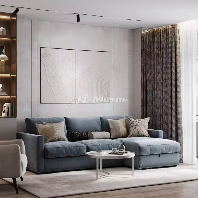 2-к кв. Крым, Симферополь ул. Дзюбанова, 11 (65.6 м) - Фото 2