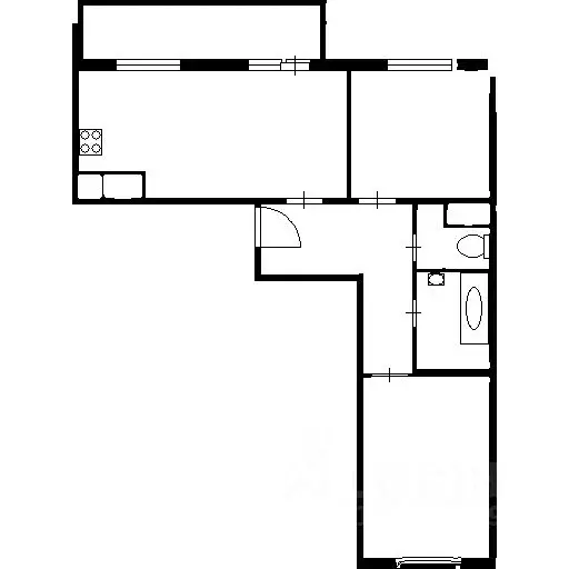 2-к кв. Санкт-Петербург ул. Плесецкая, 20к1 (56.3 м) - Фото 2