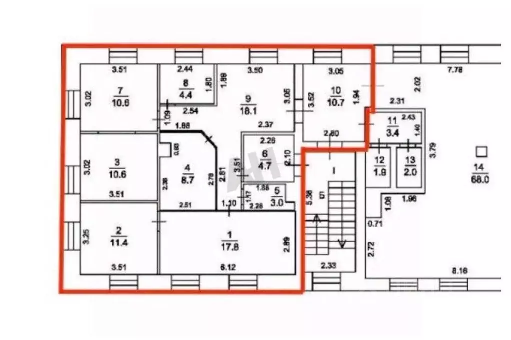 Офис в Москва Большая Новодмитровская ул., 36С3 (89 м) - Фото 2