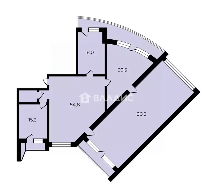 4-к кв. Московская область, Красногорск Школьная ул., 9 (210.0 м) - Фото 2