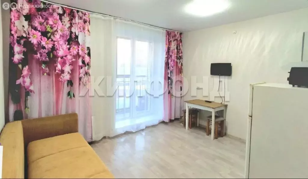 Квартира-студия: Новосибирск, улица Заслонова, 13/9 (21.7 м) - Фото 1