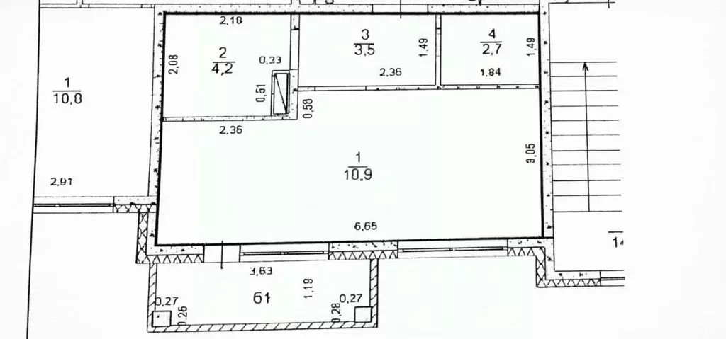 Студия Ульяновская область, Ульяновск ул. Игошина, 4А (30.0 м) - Фото 2