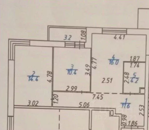 2-к кв. Удмуртия, Ижевск ул. Ухтомского, 14 (56.6 м) - Фото 1