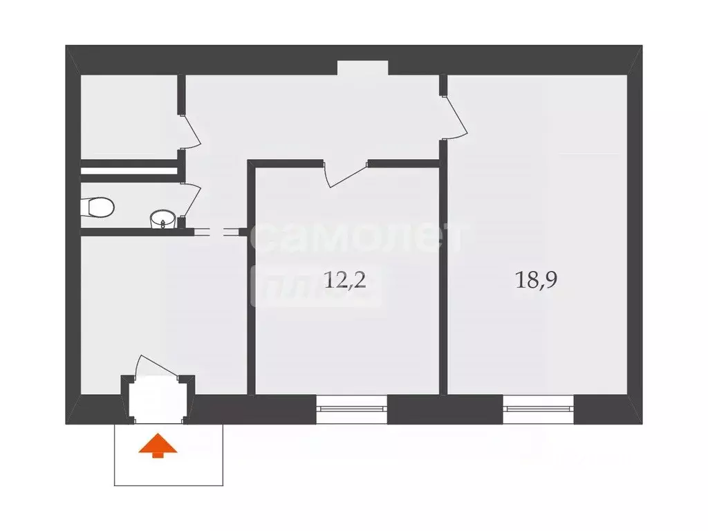 Помещение свободного назначения в Москва пл. Победы, 1кЕ (52 м) - Фото 2