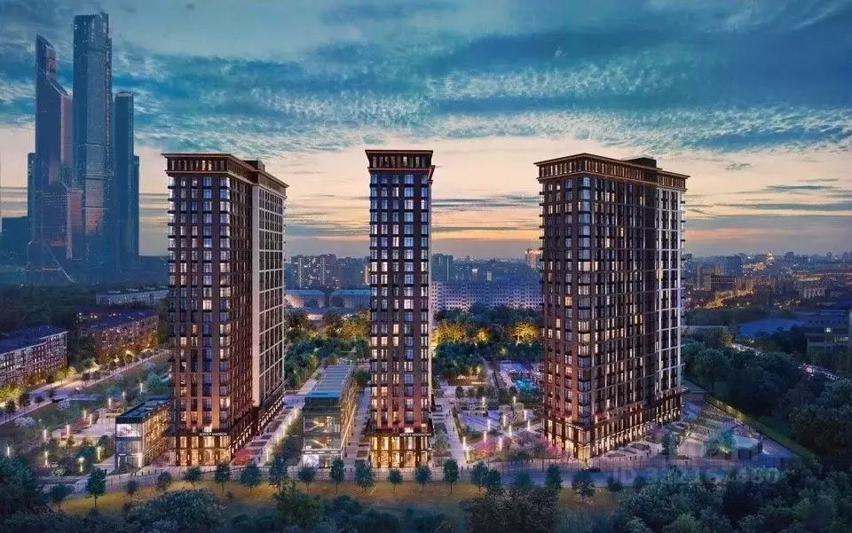 Студия Москва Зорге 9 жилой комплекс, 9Ак6 (29.2 м) - Фото 1