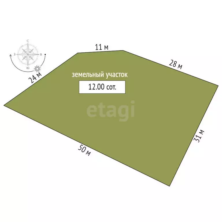 Участок в Морозовский сельсовет, садовое некоммерческое товарищество ... - Фото 1