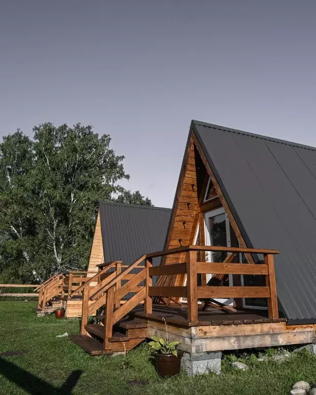 Дом в Алтай, Чемальский район, с. Анос ул. Клубничная, 1 (25 м) - Фото 2