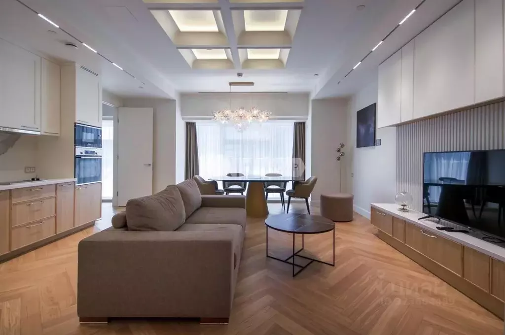 2-к кв. Москва 1-й Красногвардейский проезд, 15 (95.0 м) - Фото 0