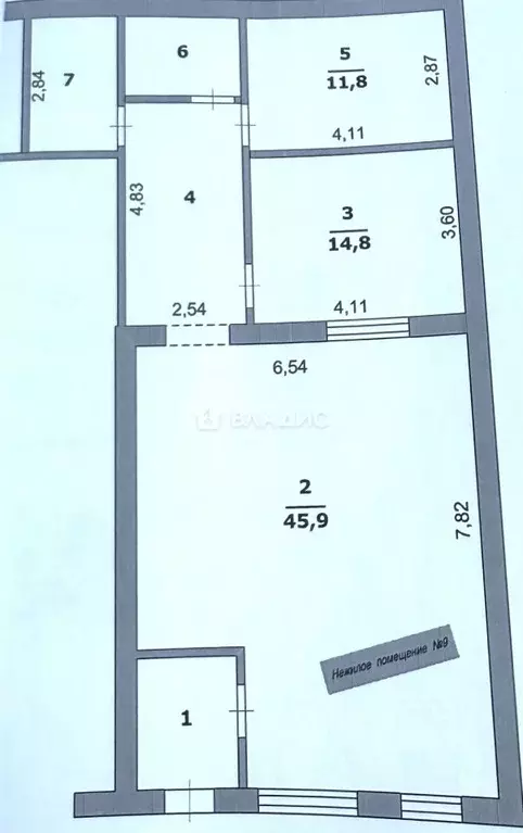 Помещение свободного назначения в Белгородская область, Белгород ул. ... - Фото 2