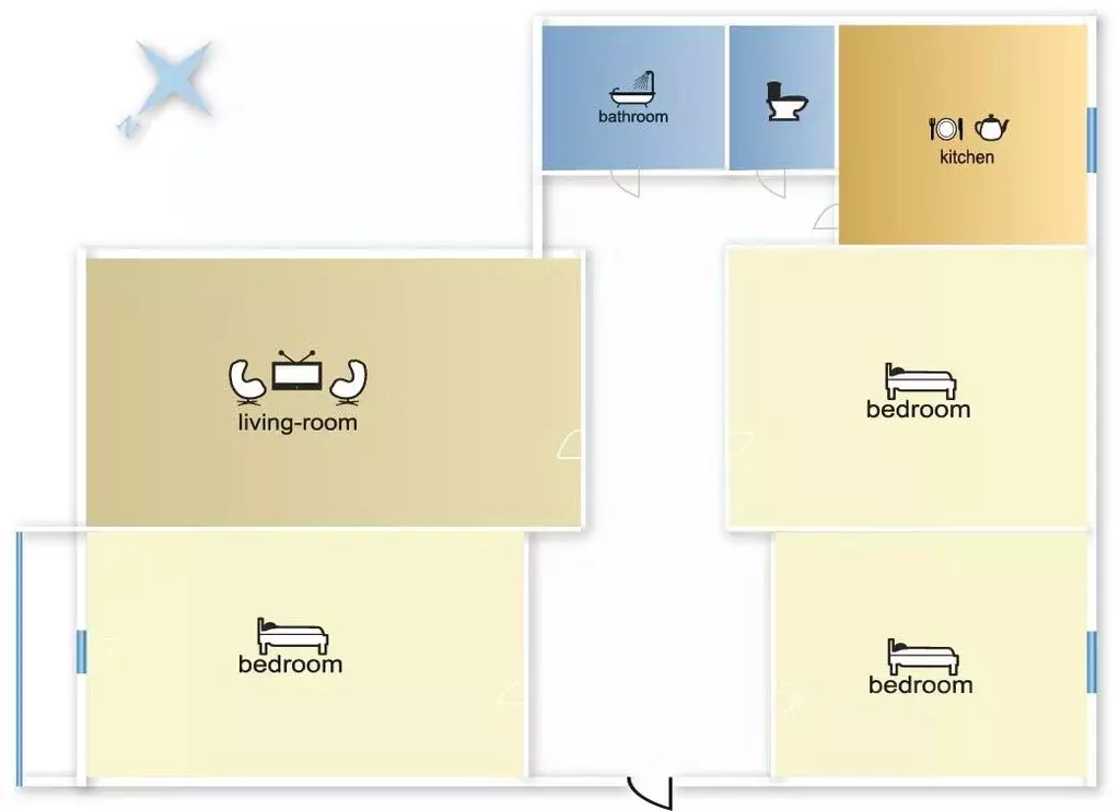 4-к кв. Москва Рочдельская ул., 11/5 (115.0 м) - Фото 1