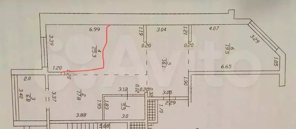 3-к. квартира, 84 м, 6/14 эт. - Фото 0