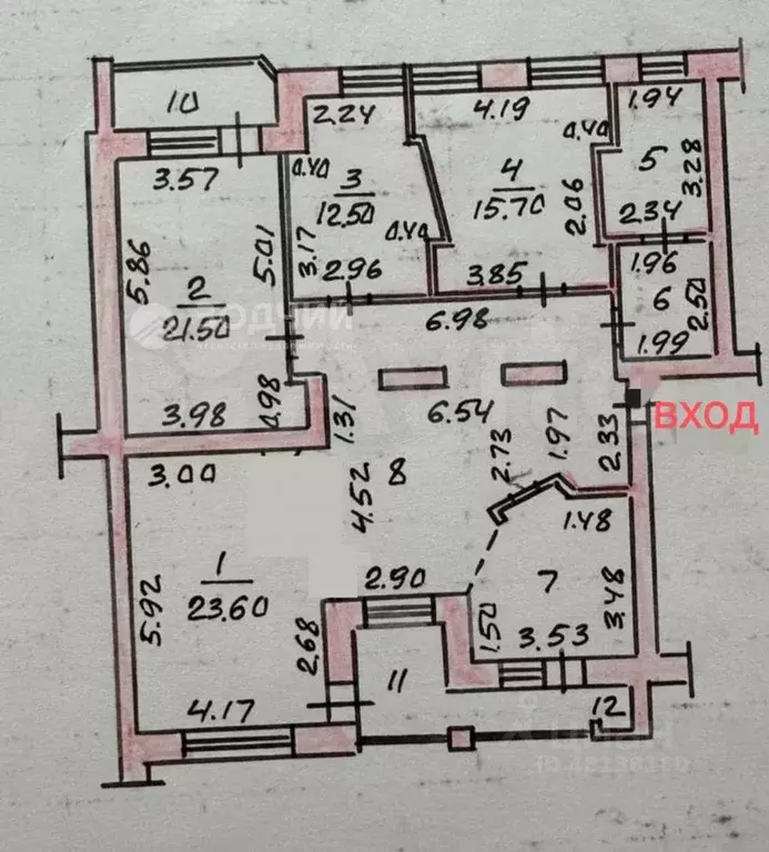 3-к кв. Чувашия, Чебоксары ул. Лебедева, 7к1 (131.0 м) - Фото 2