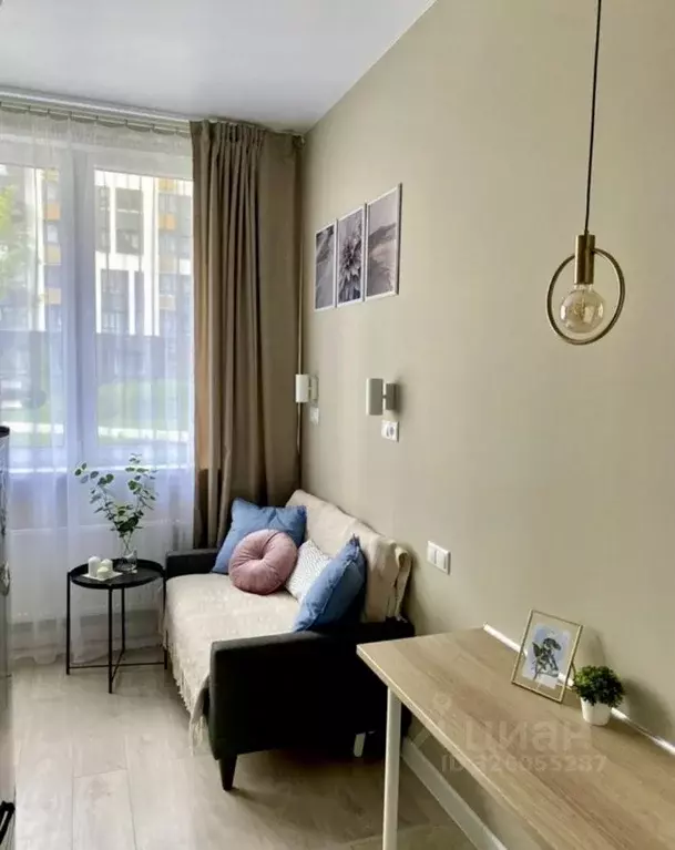 Студия Москва Внуковское поселение, ул. Бориса Пастернака, 12 (22.0 м) - Фото 2