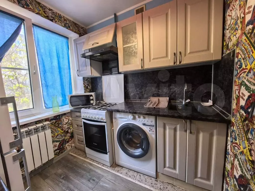 1-к. квартира, 30 м, 6/9 эт. - Фото 1