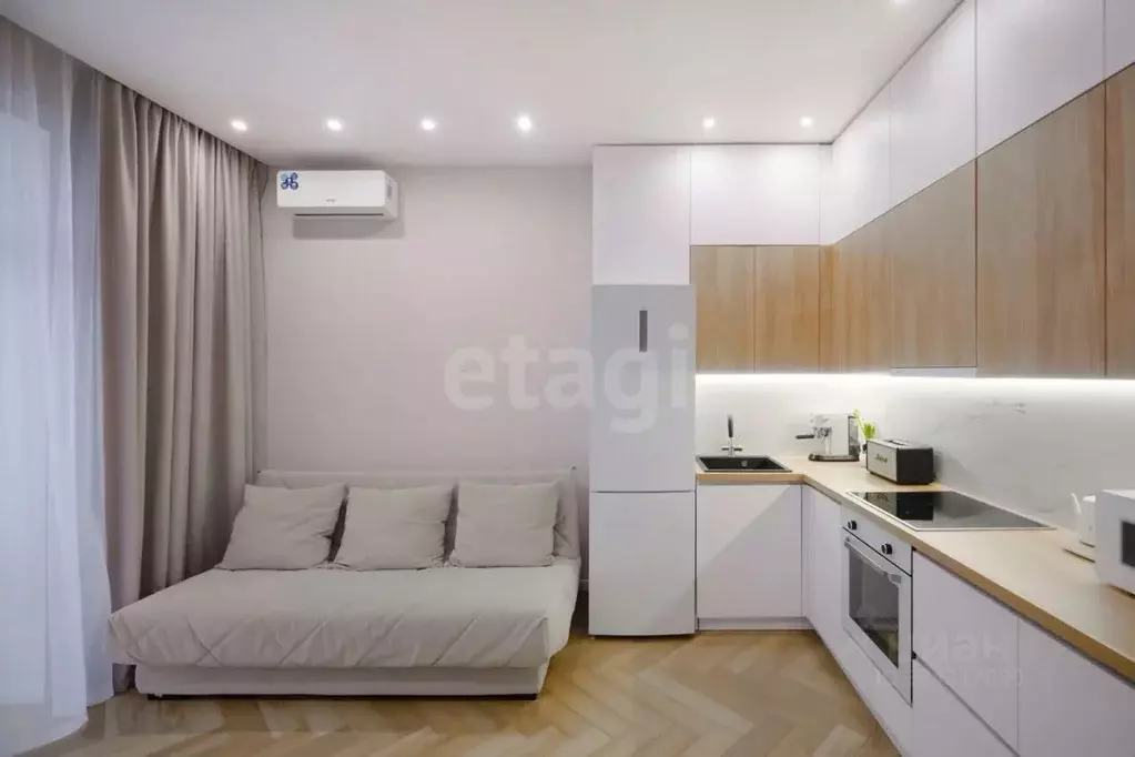 1-к кв. Татарстан, Казань ул. Абубекира Терегулова, 22 (35.9 м) - Фото 1