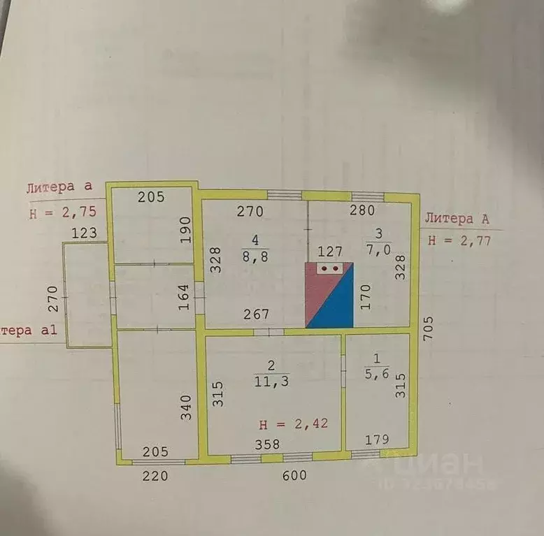Дом в Свердловская область, Белоярский пгт ул. Новая, 3 (33 м) - Фото 1