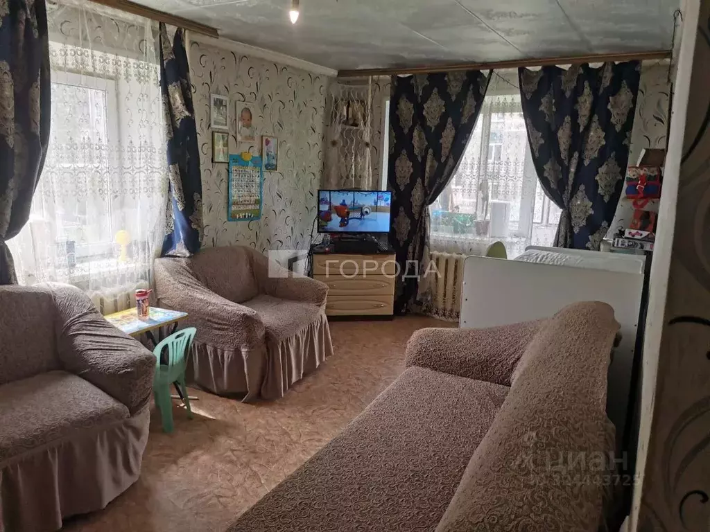 2-к кв. Кемеровская область, Новокузнецк ул. Климасенко, 20/2 (42.9 м) - Фото 1