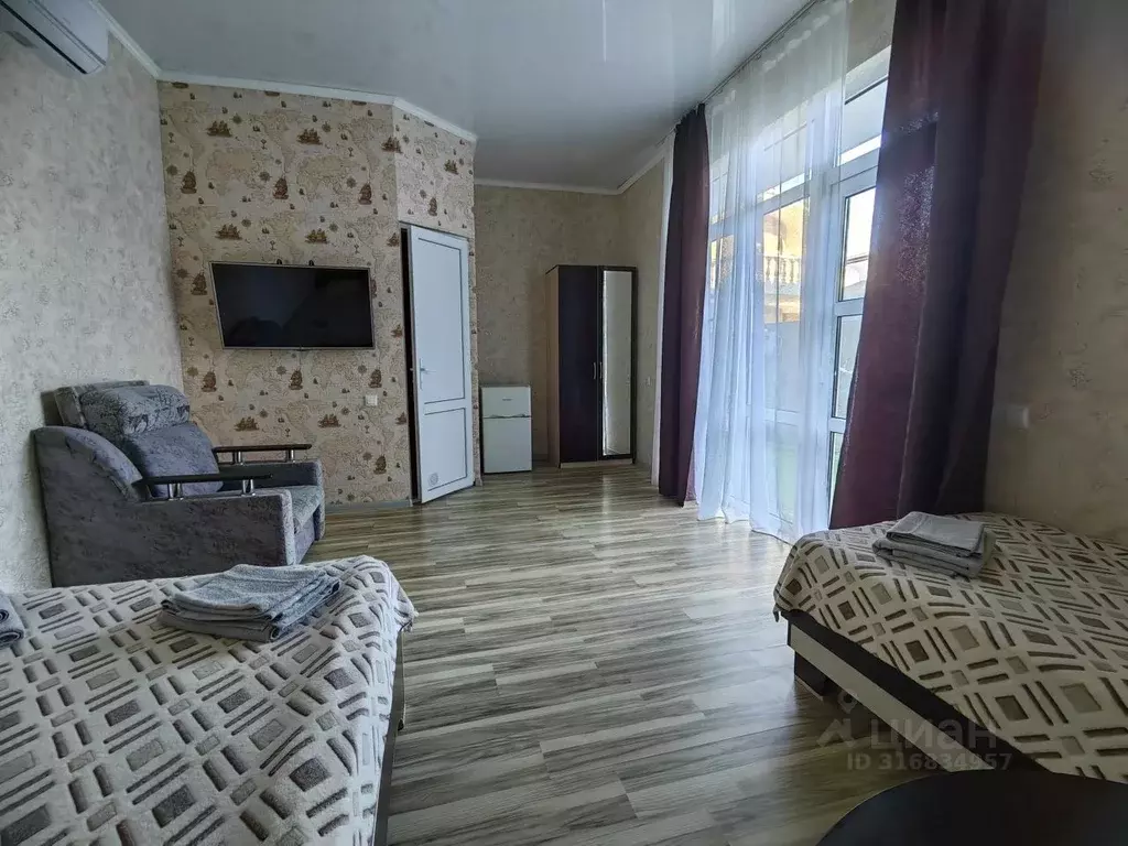 Комната Краснодарский край, Анапа Песчаная ул., 23 (16.0 м) - Фото 0