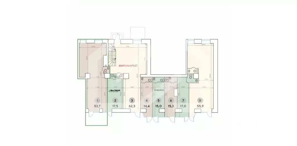 Помещение свободного назначения в Москва Ленинградский просп., 33К3 ... - Фото 2