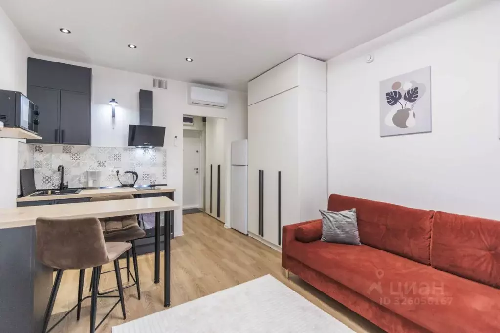 Студия Москва ул. Малая Очаковская, 4Ак2 (20.0 м) - Фото 1