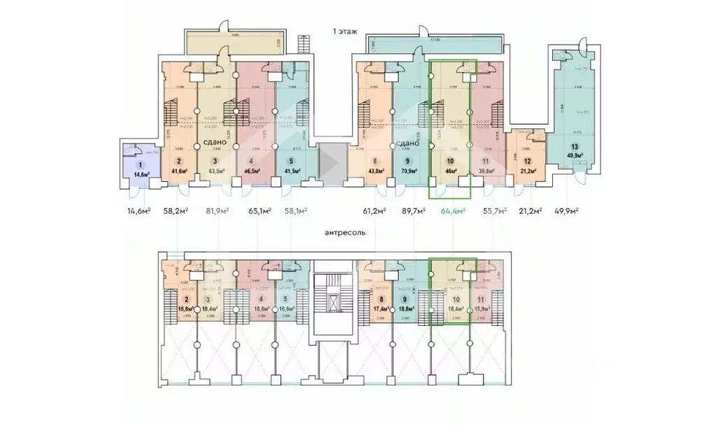 Помещение свободного назначения в Москва ул. Земляной Вал, 25 (64 м) - Фото 2