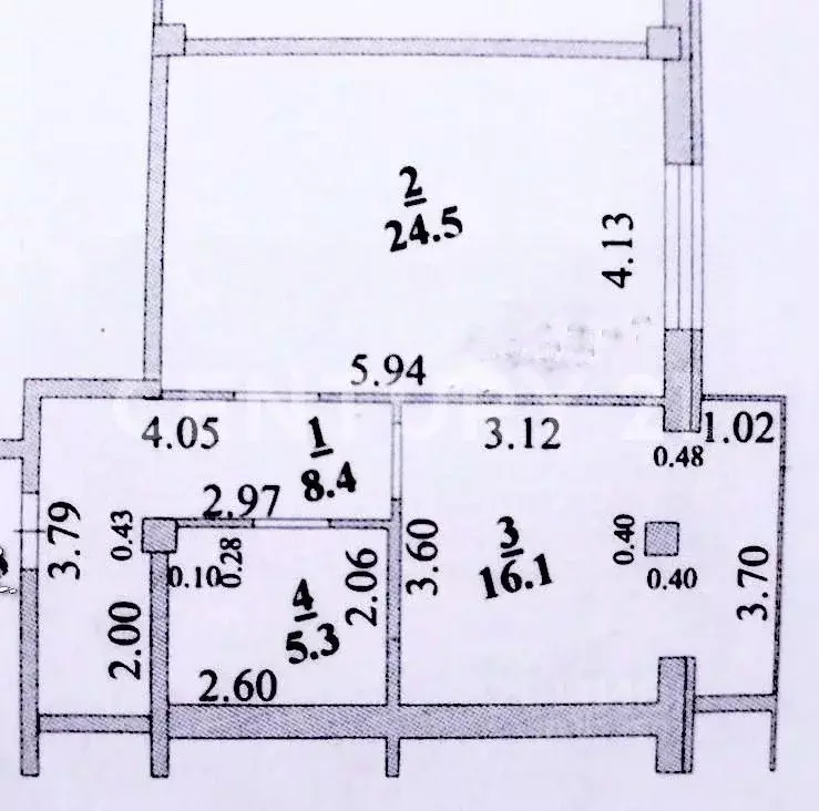 1-к кв. Липецкая область, Липецк ул. И.В. Свиридова, 10 (54.3 м) - Фото 2