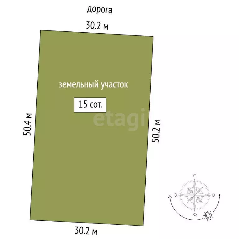 Участок в Тюмень, садоводческое некоммерческое товарищество Матрёшка, ... - Фото 1
