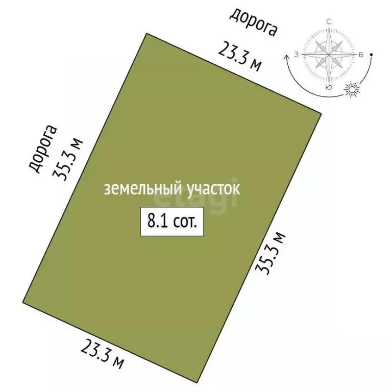 Участок в Крым, Щелкино Ленинский район, ул. Сиреневая (8.05 сот.) - Фото 2