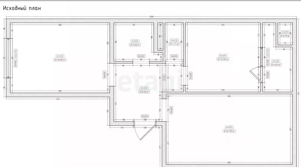 2-к кв. Краснодарский край, Анапа ул. Адмирала Пустошкина, 22к2 (69.4 ... - Фото 1