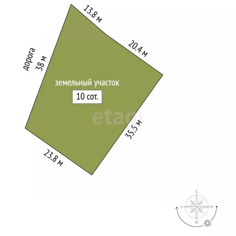 Участок в Крым, Черноморский район, Оленевское с/пос, с. Оленевка пер. ... - Фото 1