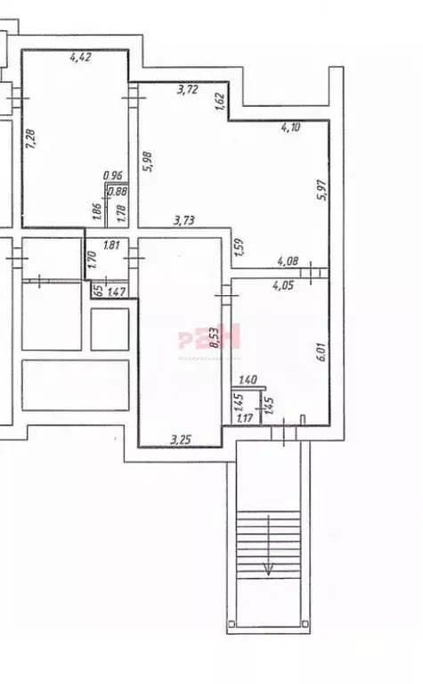 Торговая площадь в Тюменская область, Тюмень ул. Грибоедова, 13 (135 ... - Фото 2