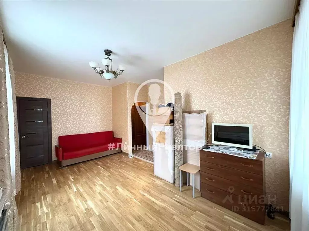 1-к кв. Рязанская область, Рязань ул. Циолковского, 1 (31.7 м) - Фото 1