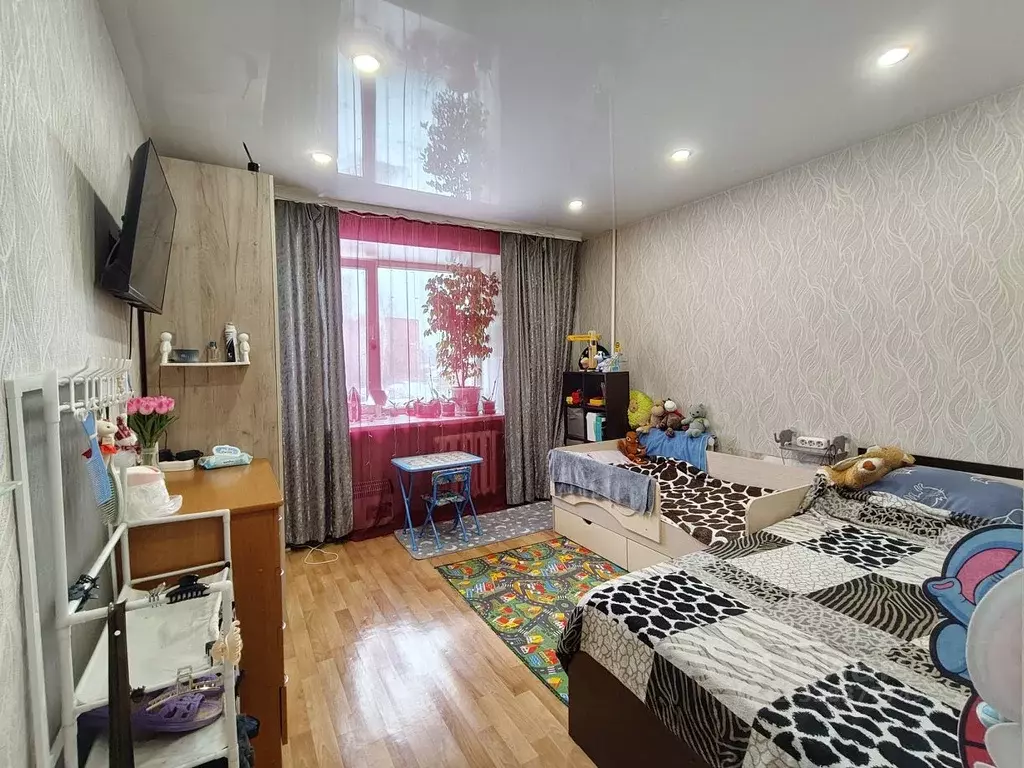 Комната Томская область, Томск Спичфабрика мкр, пер. Музыкальный, 3 ... - Фото 1