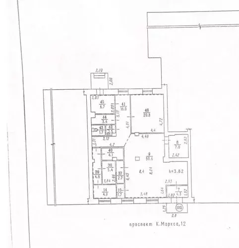 Помещение свободного назначения в Омская область, Омск просп. Карла ... - Фото 1