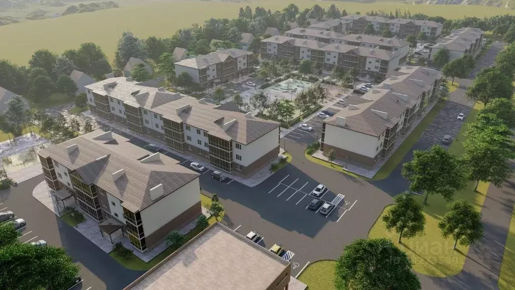 1-к кв. Адыгея, Майкоп городской округ, пос. Северный  (44.42 м) - Фото 2