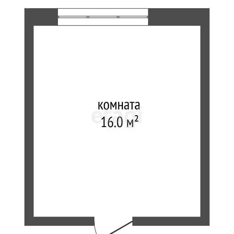 1к в -комнатной квартире (17.7 м) - Фото 2
